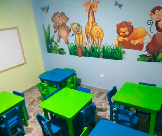 PREESCOLAR MY LITTLE WORLD CABAÑAS