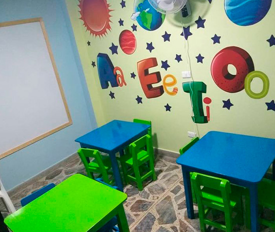 PREESCOLAR MY LITTLE WORLD CABAÑAS