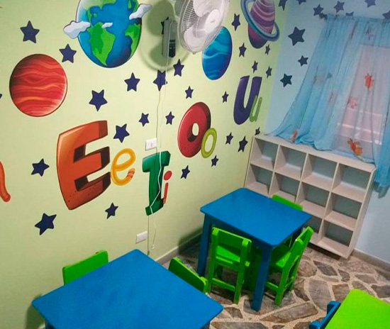 PREESCOLAR MY LITTLE WORLD CABAÑAS